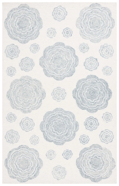 Safavieh Jardin 4'-0" x 6'-0" Rug in Ivory / Grey