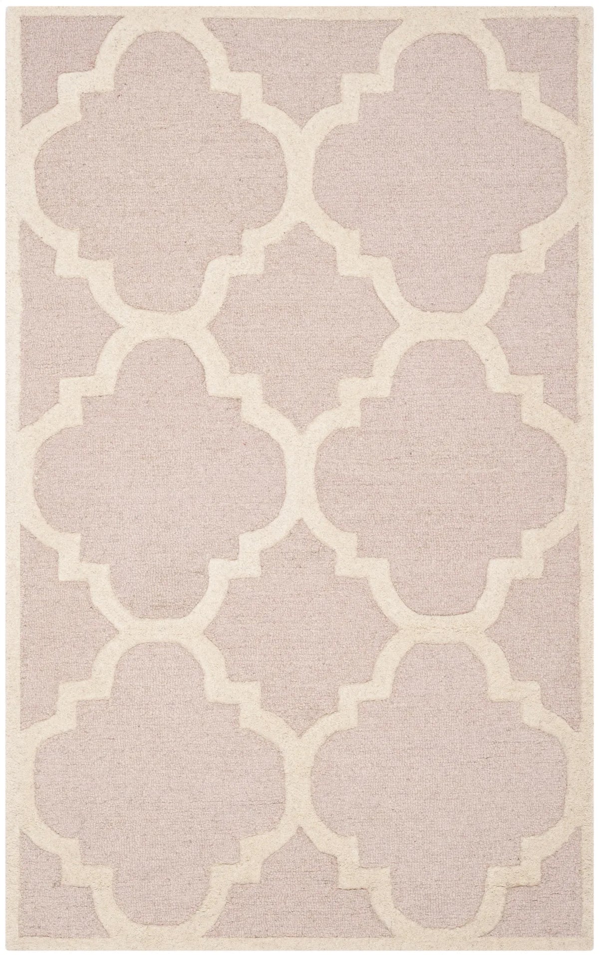 Safavieh Cambridge 3'-0" x 5'-0" Rug in Light Pink / Ivory