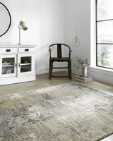 Loloi Teagan Tea-06 Sand/Mist Rugs - room scene 1