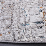 Safavieh Meadow 500 6'-7" x 6'-7" Rug in Grey / Blue