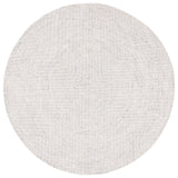 Safavieh Abstract 6'-0" x 6'-0" Rug in Grey / Ivory