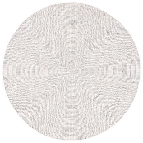 Safavieh Abstract 6'-0" x 6'-0" Rug in Grey / Ivory