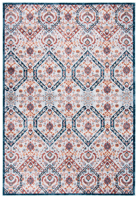 Safavieh Lagoon 4'-5" x 6'-5" Rug in Brown / Navy