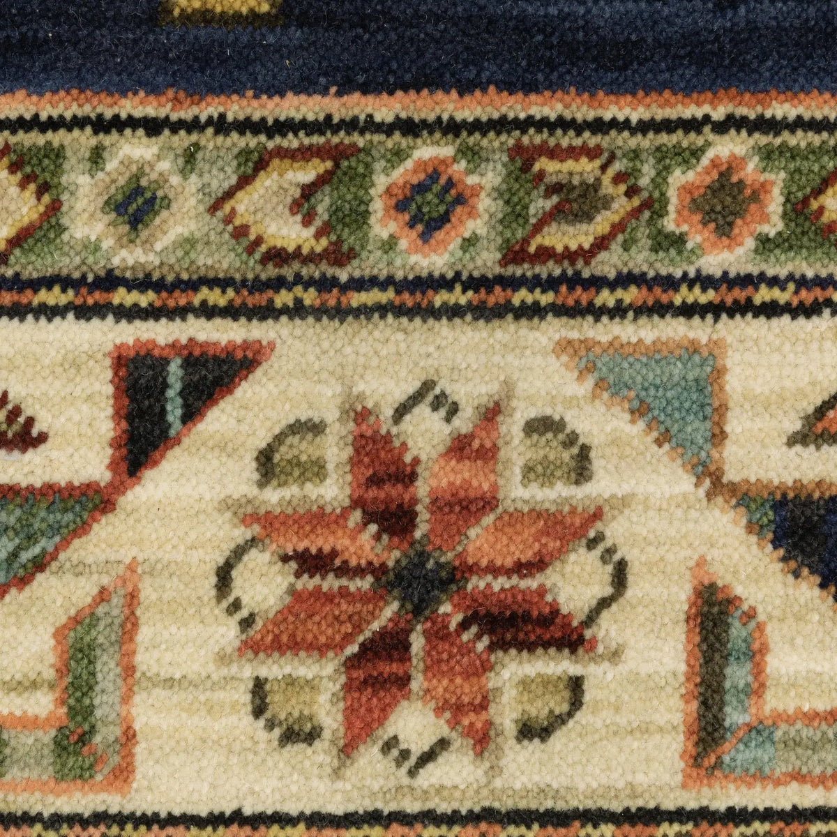 Oriental Weavers Lilihan 532B6 Navy/ Multi Rug - room scene 2