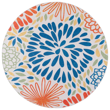 Safavieh Malibu 6'-0" x 6'-0" Rug in Ivory / Multi