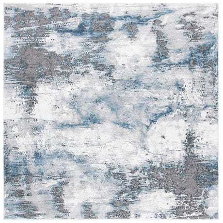 Safavieh Craft 6'-7" x 6'-7" Rug in Blue / Grey