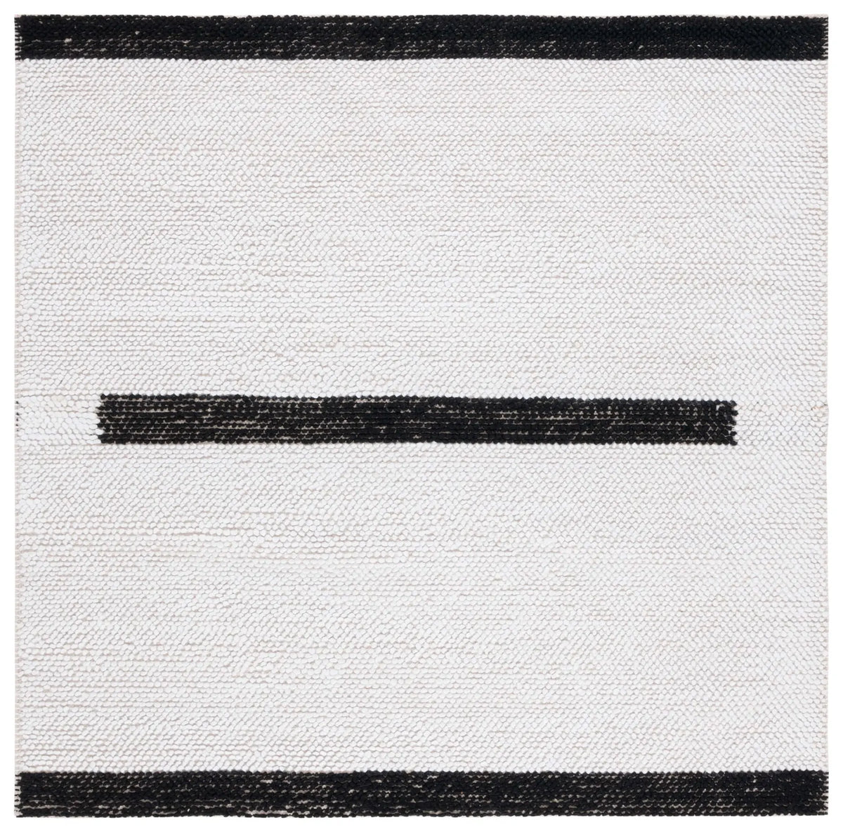 Safavieh Natura 6'-0" x 6'-0" Rug in Ivory / Black