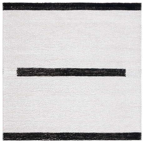 Safavieh Natura 6'-0" x 6'-0" Rug in Ivory / Black