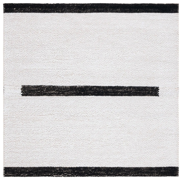 Safavieh Natura 6'-0" x 6'-0" Rug in Ivory / Black
