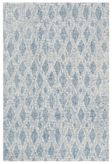 Safavieh Abstract 3'-0" x 5'-0" Rug in Ivory / Blue