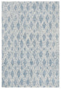 Safavieh Abstract 3'-0" x 5'-0" Rug in Ivory / Blue
