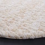 Safavieh Berber Shag 5'-5" x 5'-5" Rug in Ivory / Beige