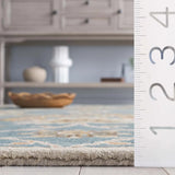Safavieh Heritage 4'-0" x 6'-0" Rug in Blue / Yellow