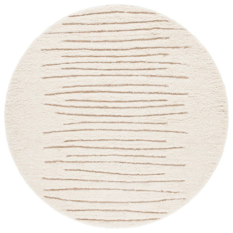 Safavieh Casablanca 6'-0" x 6'-0" Rug in Natural / Ivory