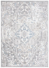 Safavieh Easton 4'-0" x 6'-0" Rug in Grey / Ivory