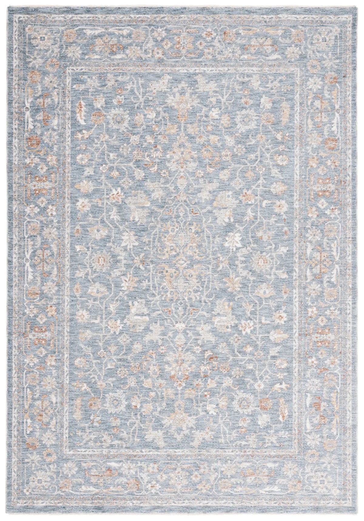Safavieh Mason 100 4'-0" x 6'-0" Rug in Blue / Beige