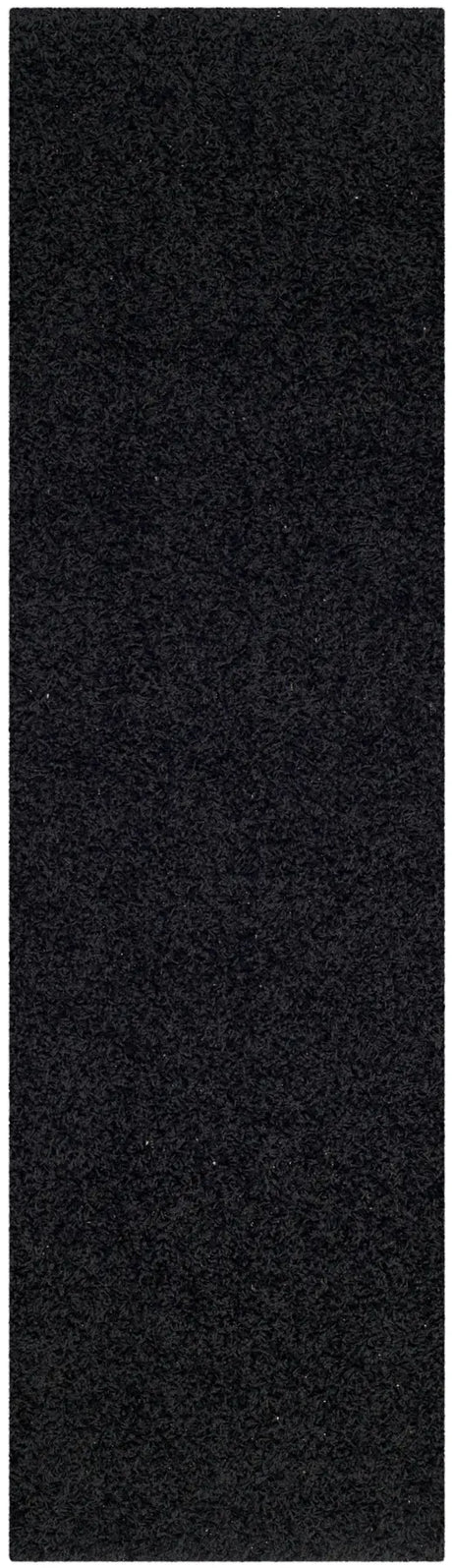 Safavieh Sga-Athens Shag 2'-3" x 8'-0" Rug in Black