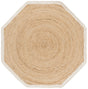Safavieh Natural Fiber 6'-0" x 6'-0" Rug in Natural / Bleach