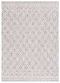 Safavieh Courtyard 4'-0" x 5'-7" Rug in Ivory / Beige Grey