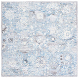 Safavieh Glamour 6'-0" x 6'-0" Rug in Light Blue / Ivory