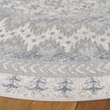 Safavieh Brentwood 6'-7" x 6'-7" Rug in Ivory / Grey