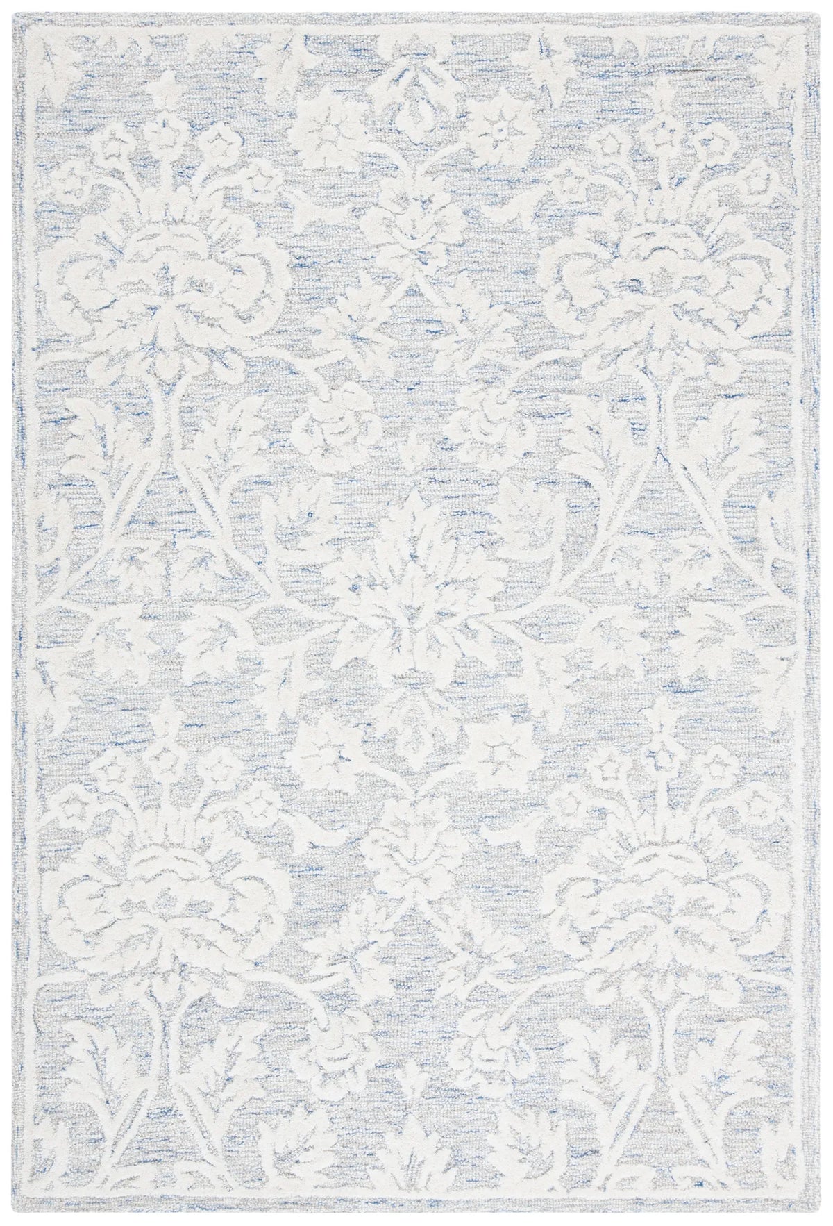 Safavieh Glamour 4'-0" x 6'-0" Rug in Blue / Ivory