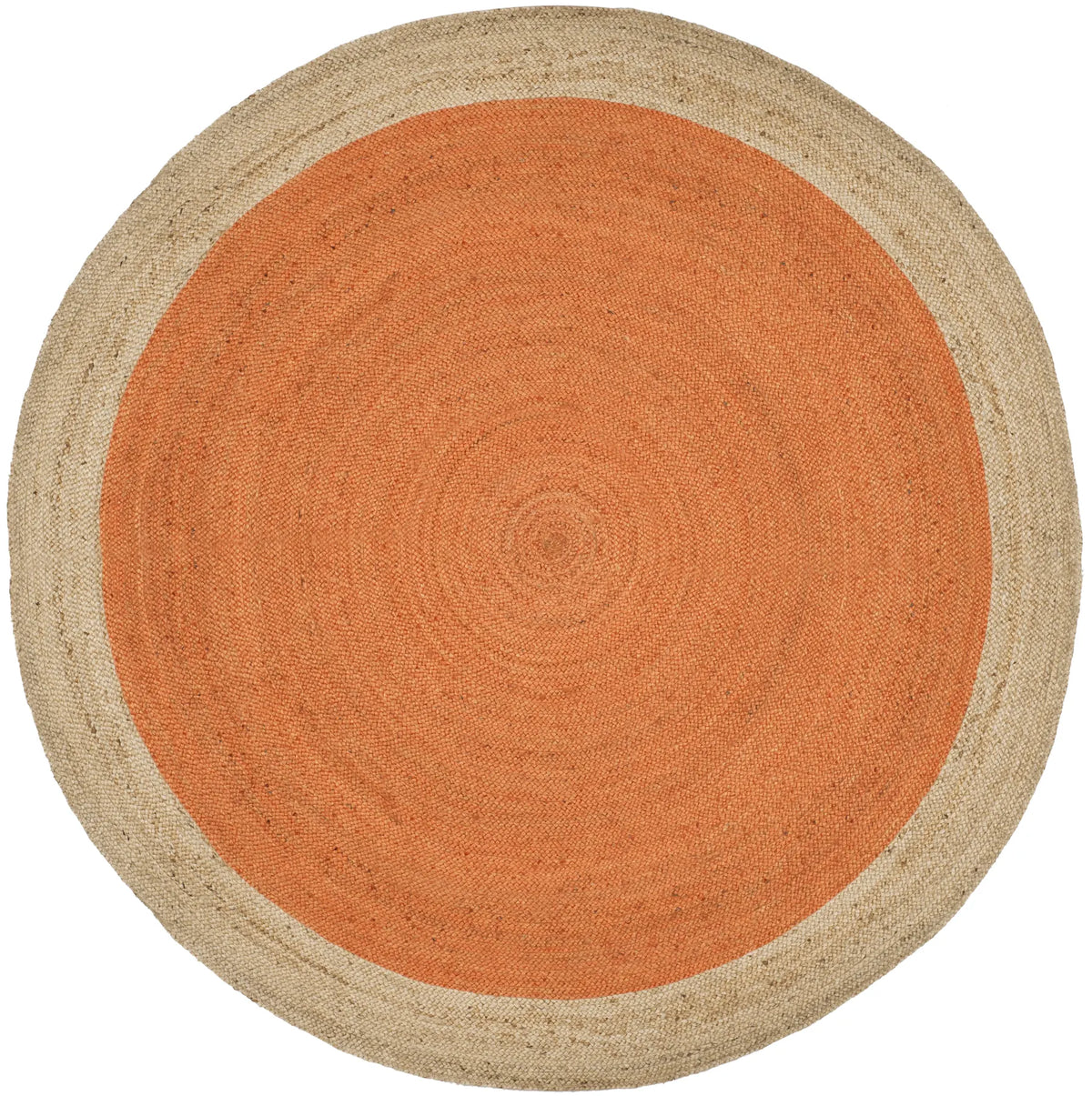 Safavieh Natural Fiber 10'-0" x 10'-0" Rug in Orange / Natural