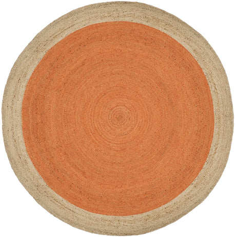 Safavieh Natural Fiber 10'-0" x 10'-0" Rug in Orange / Natural