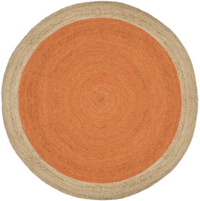 Safavieh Natural Fiber 10'-0" x 10'-0" Rug in Orange / Natural