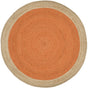 Safavieh Natural Fiber 10'-0" x 10'-0" Rug in Orange / Natural