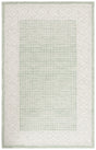 Safavieh Ebony 4'-0" x 6'-0" Rug in Green / Ivory