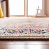 Safavieh Madison 200 4'-0" x 6'-0" Rug in Ivory / Red