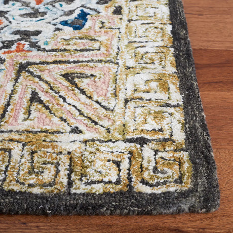 Safavieh Aspen 4'-0" x 6'-0" Rug in Blue / Taupe