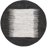 Safavieh Montauk 6'-0" x 6'-0" Rug in Ivory / Black