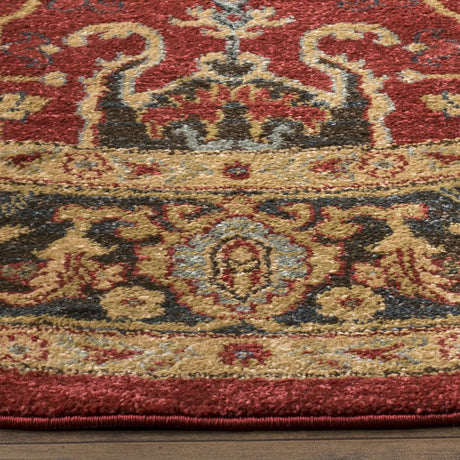 Safavieh Mahal 5'-1" x 5'-1" Rug in Natural / Navy