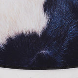Safavieh Faux Hide 6'-0" x 6'-0" Rug in Ivory / Dark Blue