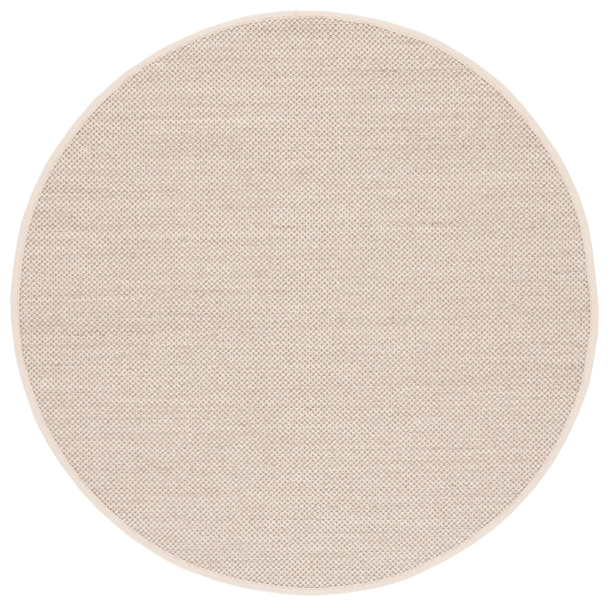Safavieh Natural Fiber 5'-0" x 5'-0" Rug in Marble / Beige