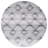 Safavieh Adirondack 6'-0" x 6'-0" Rug in Silver / Charcoal