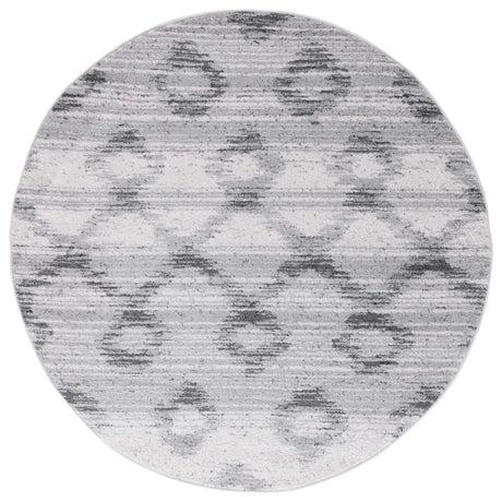 Safavieh Adirondack 6'-0" x 6'-0" Rug in Silver / Charcoal