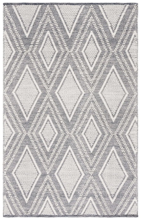Safavieh Vermont 4'-0" x 6'-0" Rug in Ivory / Navy
