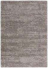 Safavieh Hudson Shag 4'-0" x 6'-0" Rug in Grey / Ivory