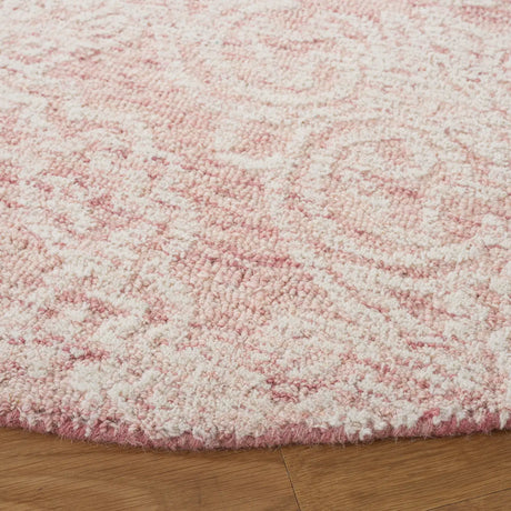 Safavieh Metro 6'-0" x 6'-0" Rug in Dark Pink / Ivory