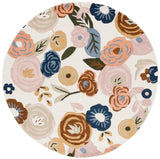 Safavieh Chelsea 6'-0" x 6'-0" Rug in Ivory / Pink