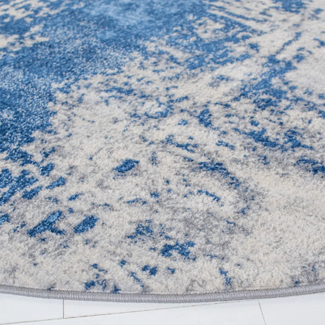 Safavieh Jasper 100 5'-0" x 5'-0" Rug in Blue / Ivory