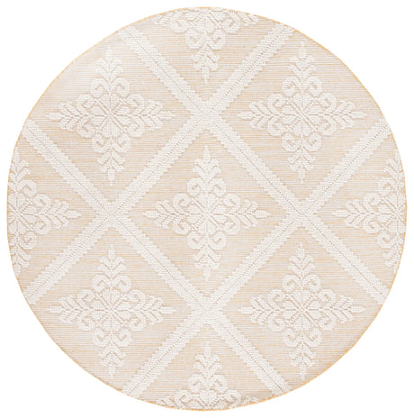 Safavieh Vermont 6'-0" x 6'-0" Rug in Ivory / Gold