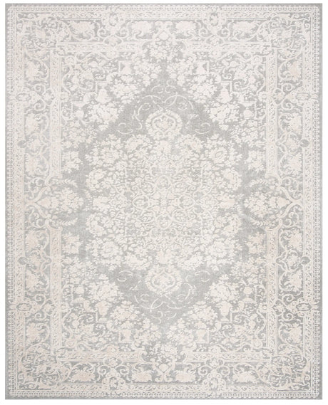 Safavieh Reflection 10'-0" x 14'-0" Rug in Light Grey / Cream