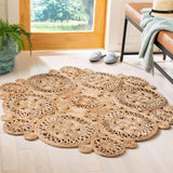 Safavieh Natural Fiber 3'-0" x 3'-0" Rug in Natural