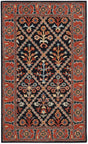 Safavieh Heritage 3'-0" x 5'-0" Rug in Navy / Red