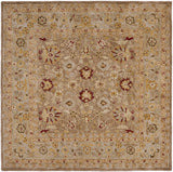 Safavieh Anatolia 6'-0" x 6'-0" Rug in Tan / Ivory