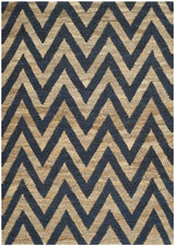 Safavieh Organic 3'-0" x 5'-0" Rug in Blue / Natural